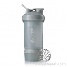 BlenderBottle 22oz ProStak Shaker with 2 Jars, a Wire Whisk BlenderBall and Carrying Loop FC Pink 553888595